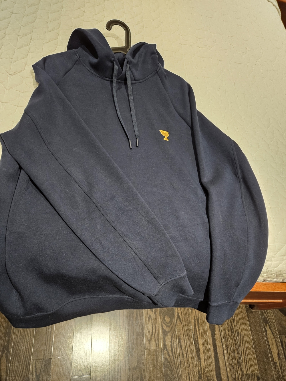 Lululemon Navy Hoodie with Presidents Cup Logo
